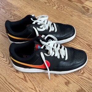 Nike Court Vision Low Black Gradient Sunset men’s sneakers
